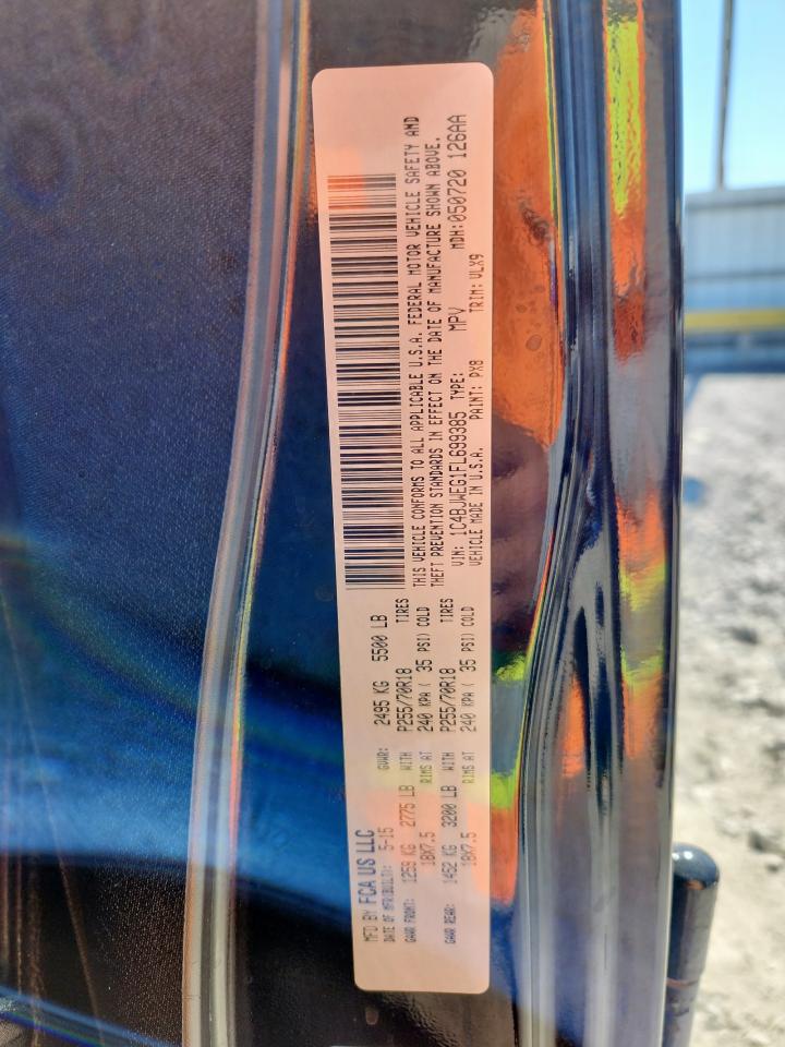 Lot #3309724904 2015 JEEP WRANGLER U