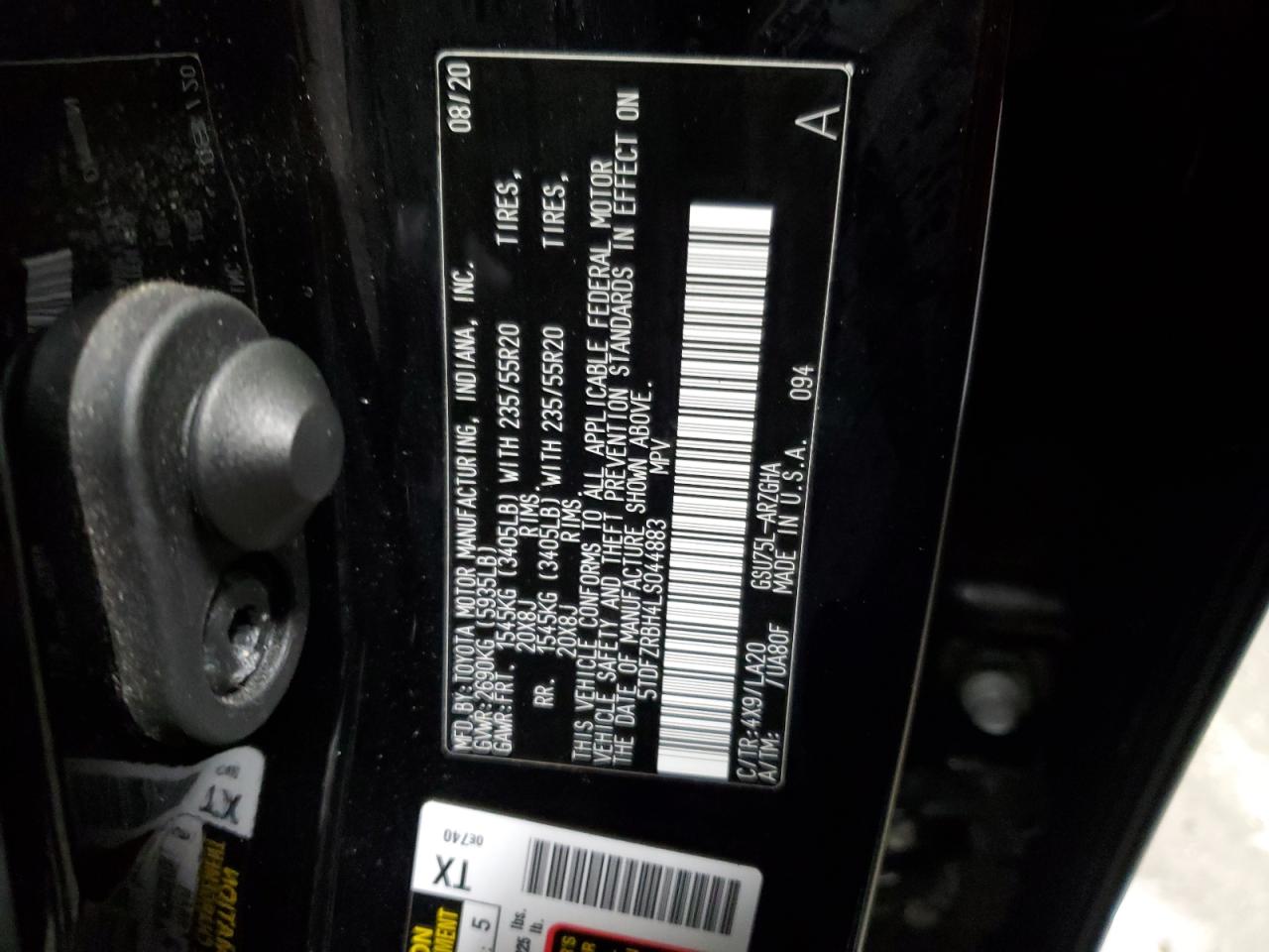 TOYOTA HIGHLANDER PLATINUM