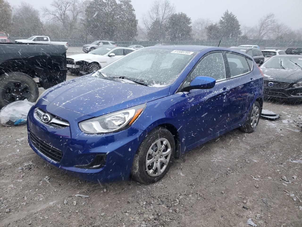 Lot #3308443309 2013 HYUNDAI ACCENT GLS