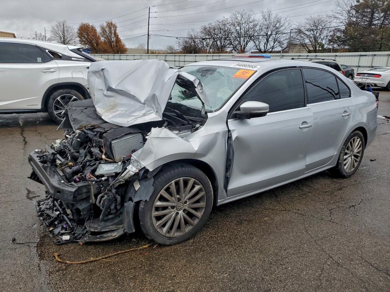 Lot #3315985120 2016 VOLKSWAGEN JETTA SEL