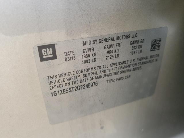 2016 CHEVROLET MALIBU LT #3308370284