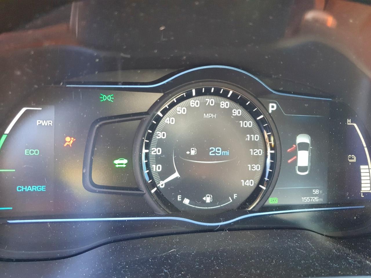 Lot #3315957081 2017 HYUNDAI IONIQ LIMI