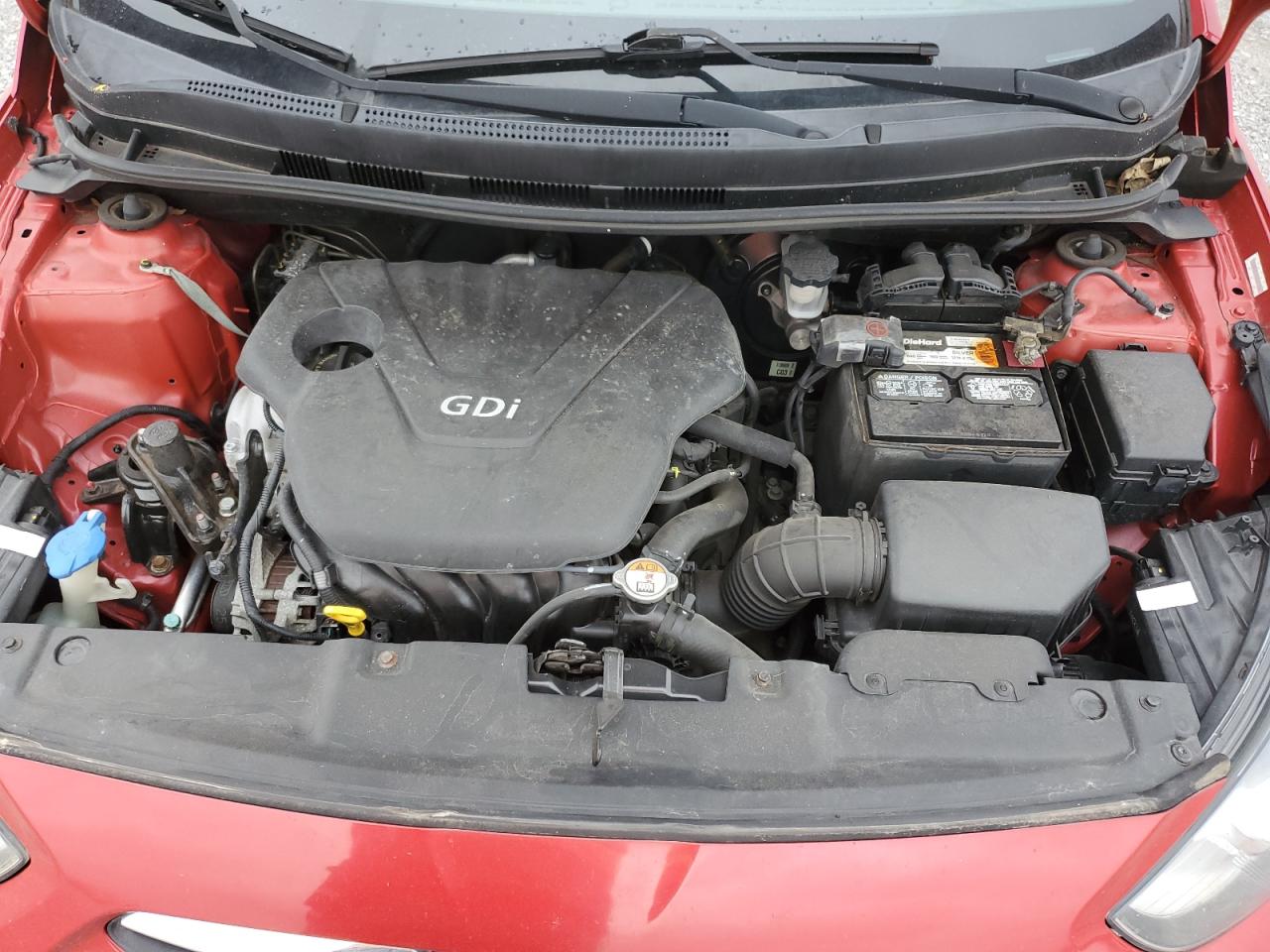 Lot #3316080226 2012 HYUNDAI ACCENT GLS