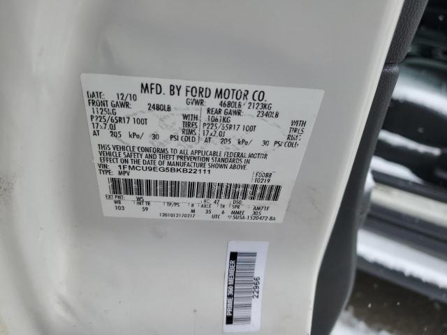 2011 FORD ESCAPE LIM #3293301429