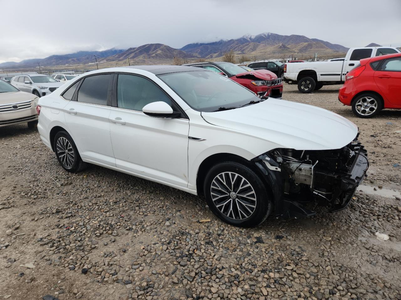 Lot #3308826787 2019 VOLKSWAGEN JETTA SEL