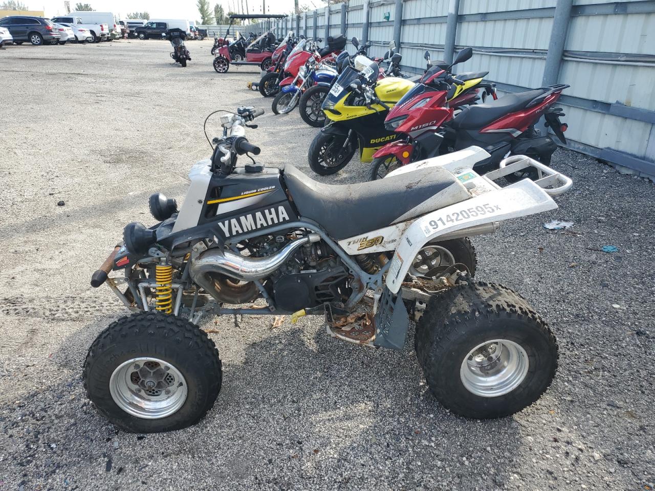 Lot #3292363271 1996 YAMAHA YFZ350