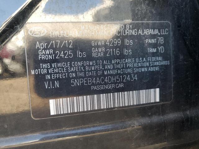 2013 HYUNDAI SONATA GLS #3287611027