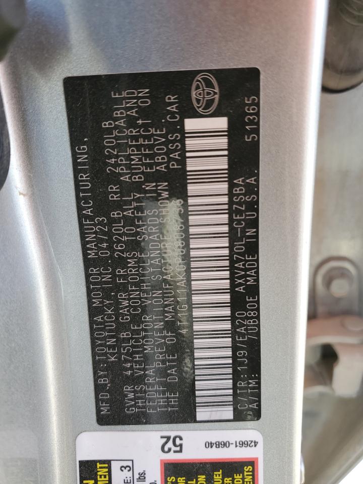 TOYOTA CAMRY SE NIGHT SHADE