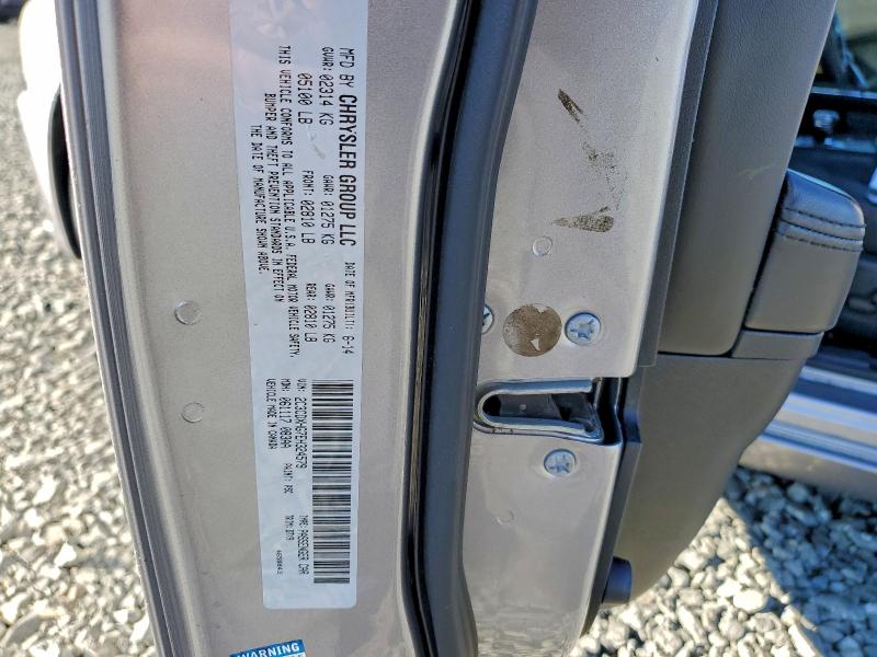 2014 DODGE CHARGER SX #3298291024