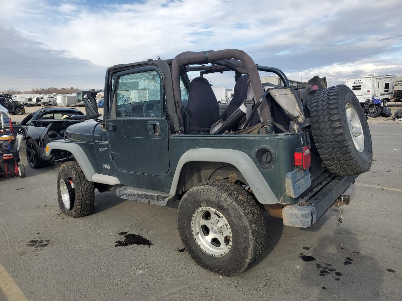 Lot #3310522045 2002 JEEP WRANGLER /