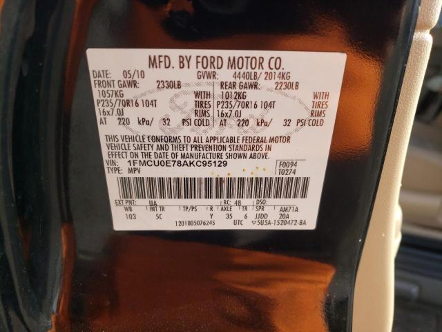 2010 FORD ESCAPE LIM #3291385155