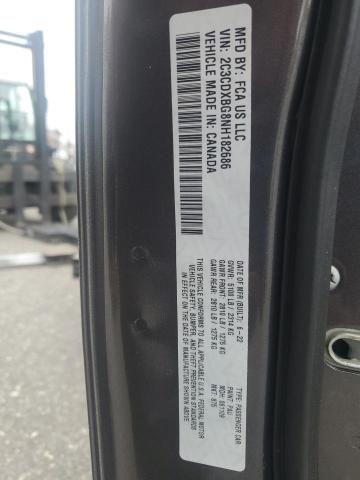 2022 DODGE CHARGER SX #3311501268