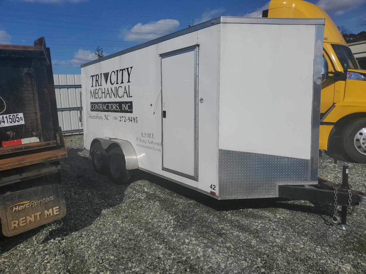 Lot #3279584261 2022 SPARTAN CARGO ENCLOSED