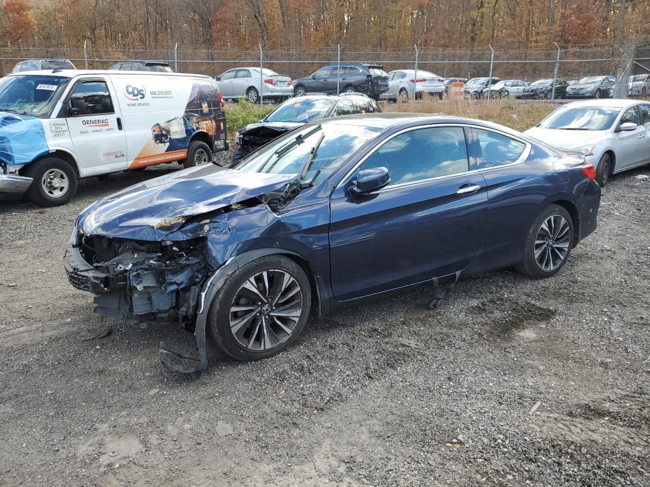 Lot #3301856998 2017 HONDA ACCORD EX
