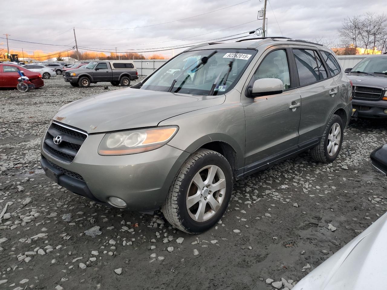 Lot #3285463840 2007 HYUNDAI SANTA FE S