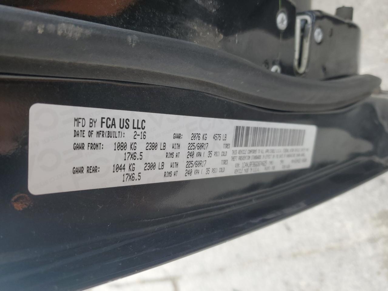 JEEP PATRIOT LATITUDE