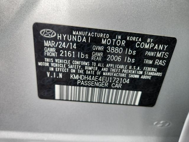 2014 HYUNDAI ELANTRA SE #3284924955