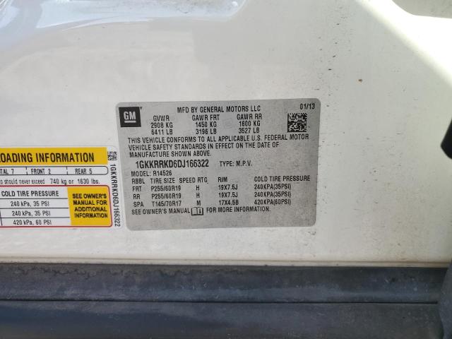 2013 GMC ACADIA SLT #3290249229