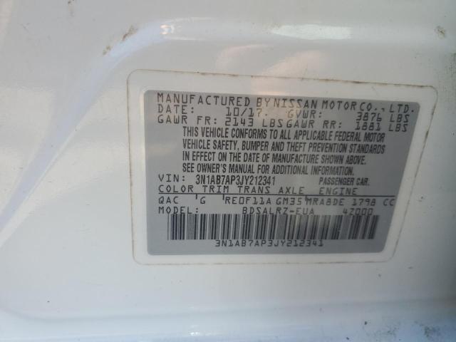 2018 NISSAN SENTRA S #3302664017