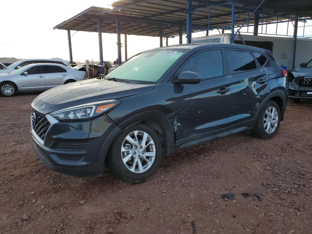 Lot #3310776974 2021 HYUNDAI TUCSON SE