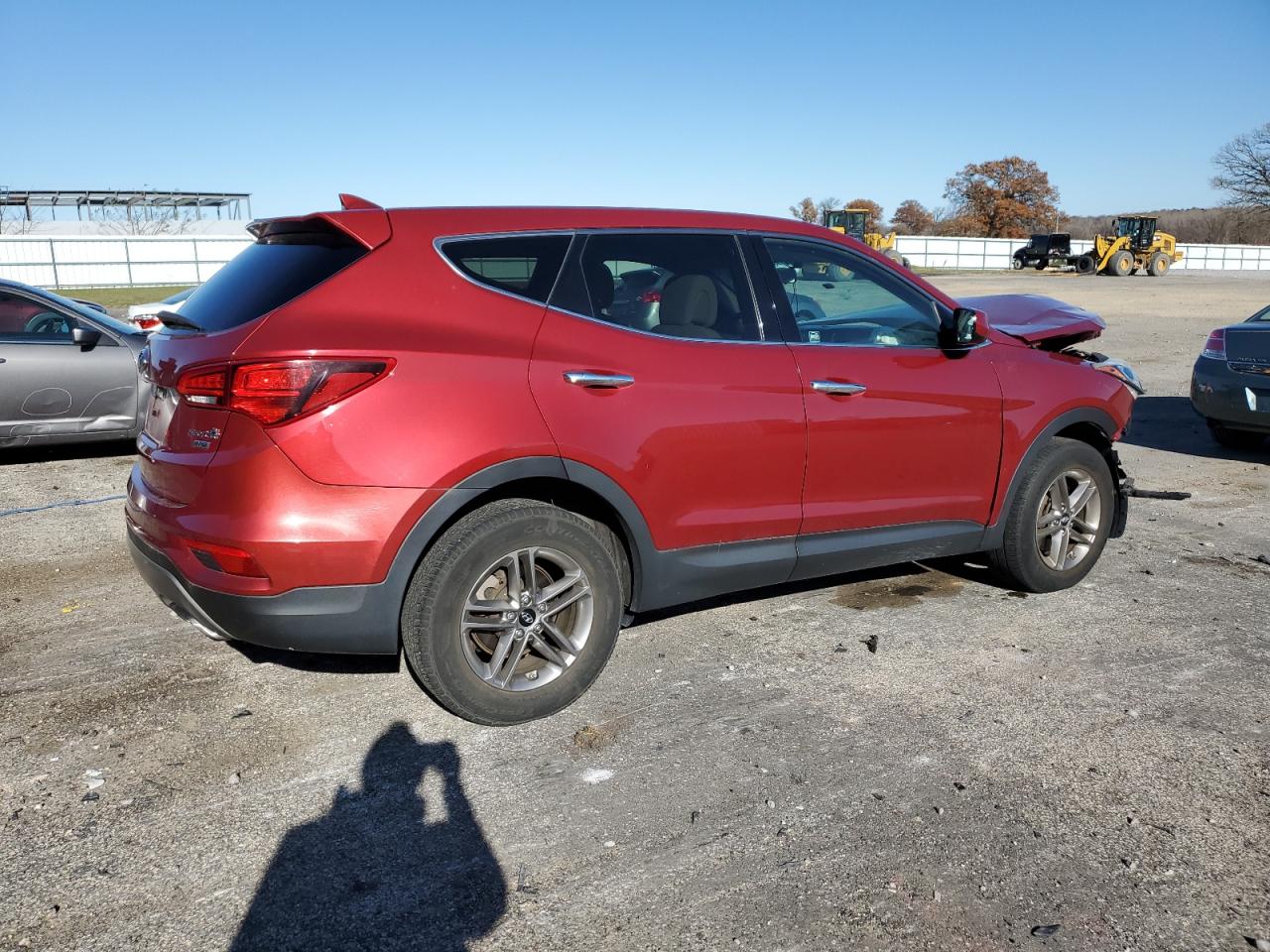 Lot #3308491346 2017 HYUNDAI SANTA FE S