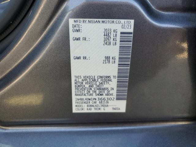 2023 NISSAN ALTIMA SV - 1N4BL4DW1PN366302