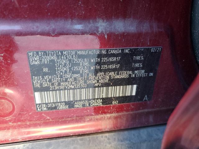 2021 TOYOTA RAV4 LE #3297163509