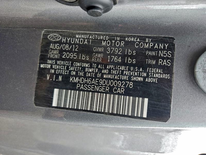 2013 HYUNDAI ELANTRA CO #3294277877