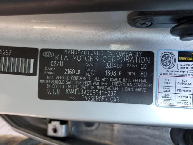 2011 KIA FORTE EX #3302651000