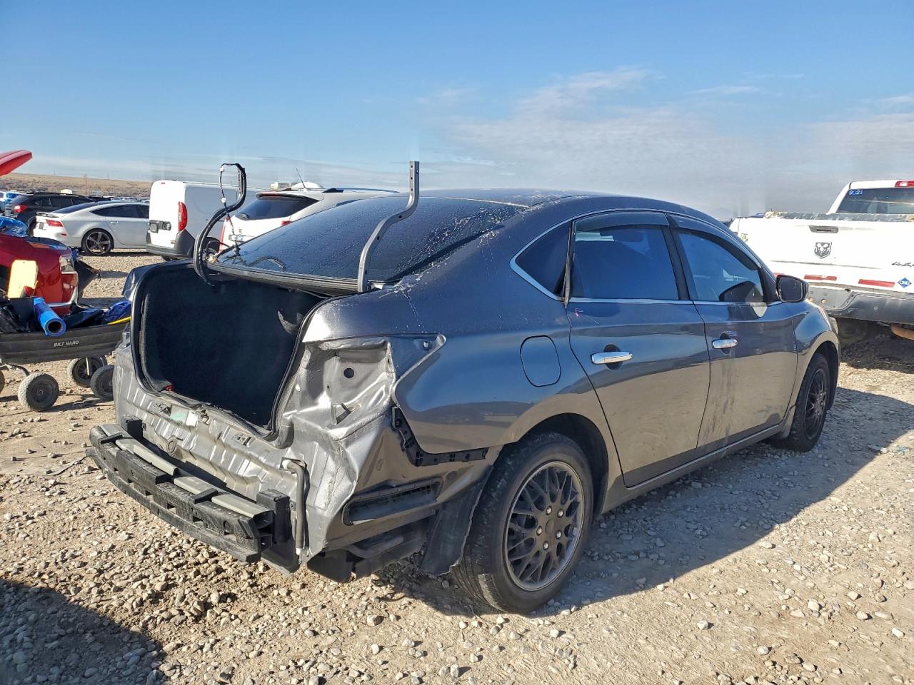 Lot #3308826795 2017 NISSAN SENTRA S