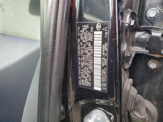 2016 TOYOTA PRIUS C #3294587040