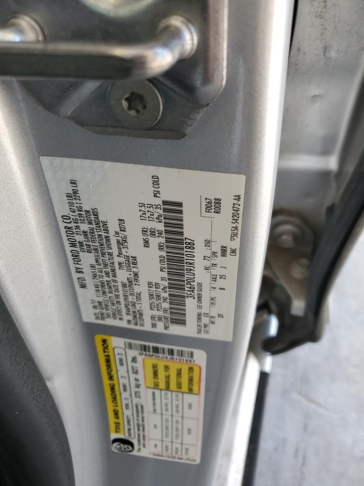 Lot #3301692632 2018 FORD FUSION SE