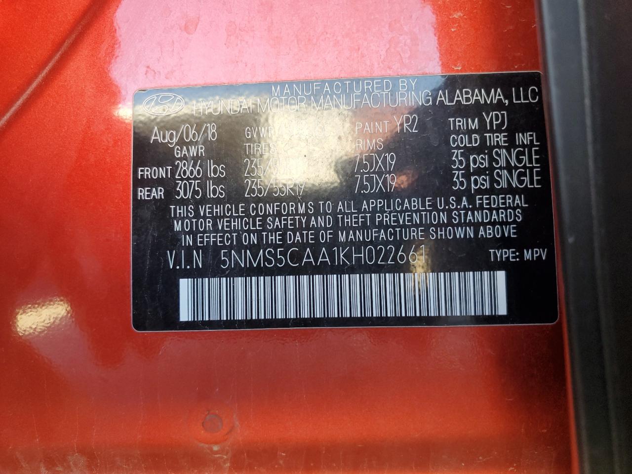 HYUNDAI SANTA FE LIMITED