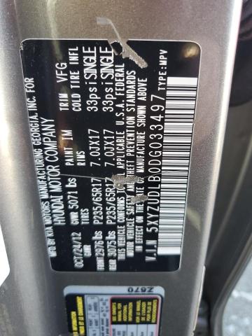 2013 HYUNDAI SANTA FE S #3281475026