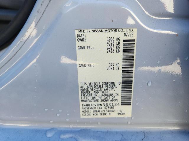 2023 NISSAN ALTIMA SR #3296976893