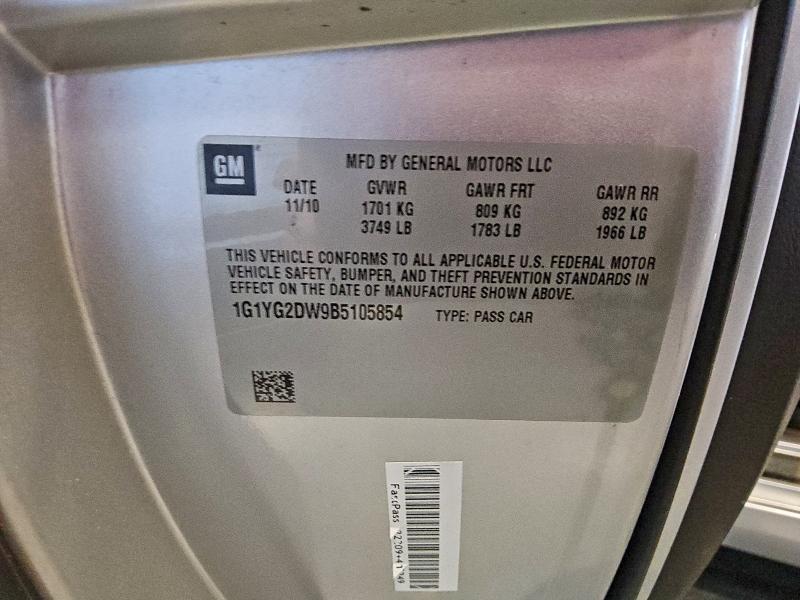 2011 CHEVROLET CORVETTE #3315826355