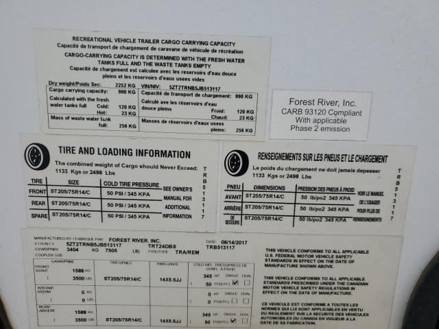 2018 FOREST RIV TRACER #3301717361