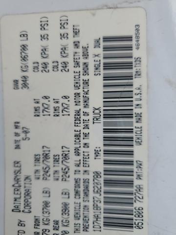 2007 DODGE RAM 1500 S #3286785898