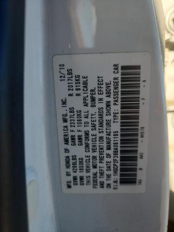 2011 HONDA ACCORD LX #3305346304