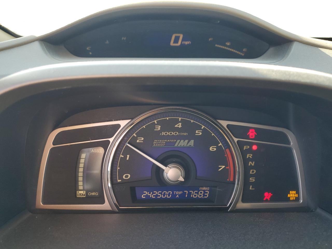 Lot #3285627287 2007 HONDA CIVIC HYBR