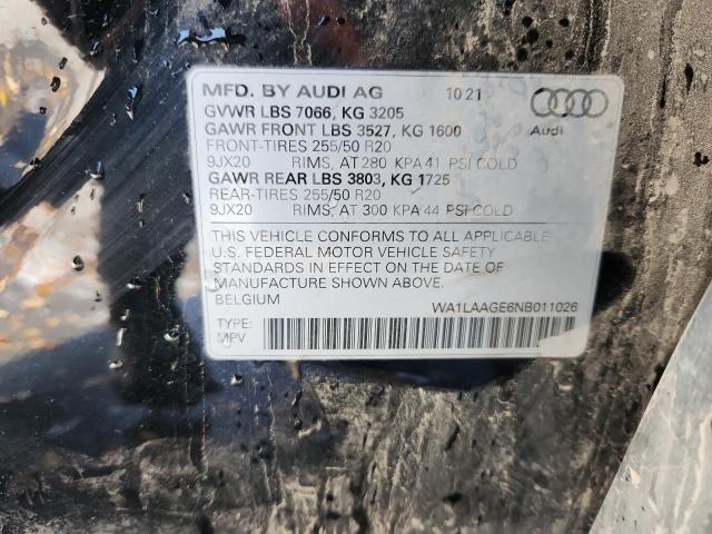 2022 AUDI E-TRON PRE #3294855773