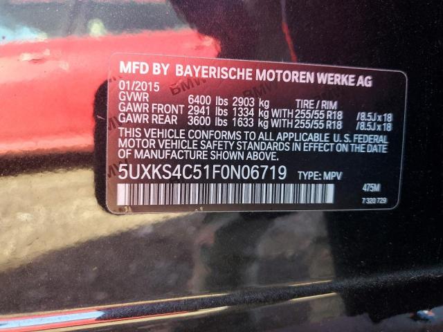 2015 BMW X5 XDRIVE3 #3305631716