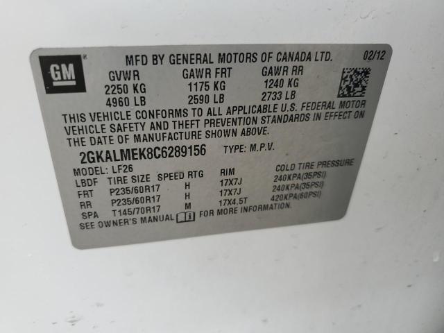 2012 GMC TERRAIN SL #3302921052