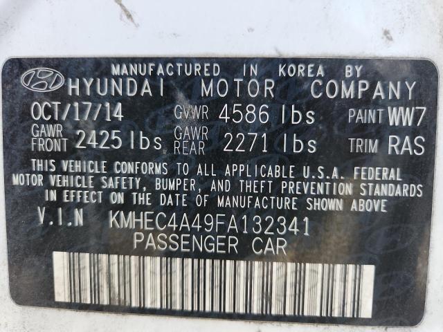 2015 HYUNDAI SONATA HYB #3308491285