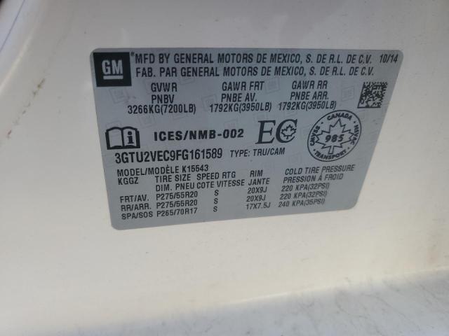 2015 GMC SIERRA K15 #3297103511