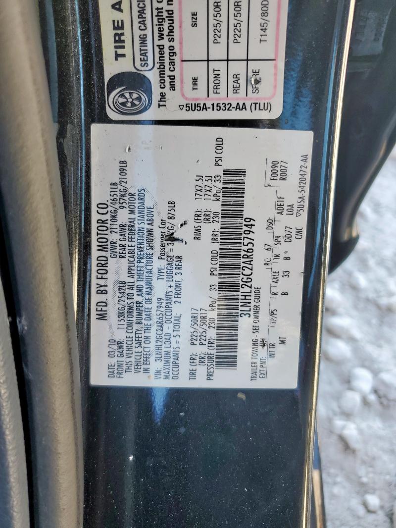 2010 LINCOLN MKZ #3305761780