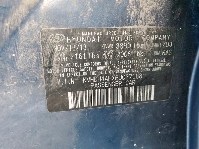 2014 HYUNDAI ELANTRA SE #3285758658