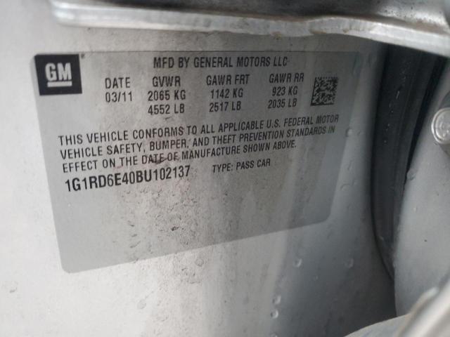 2011 CHEVROLET VOLT #3293435434