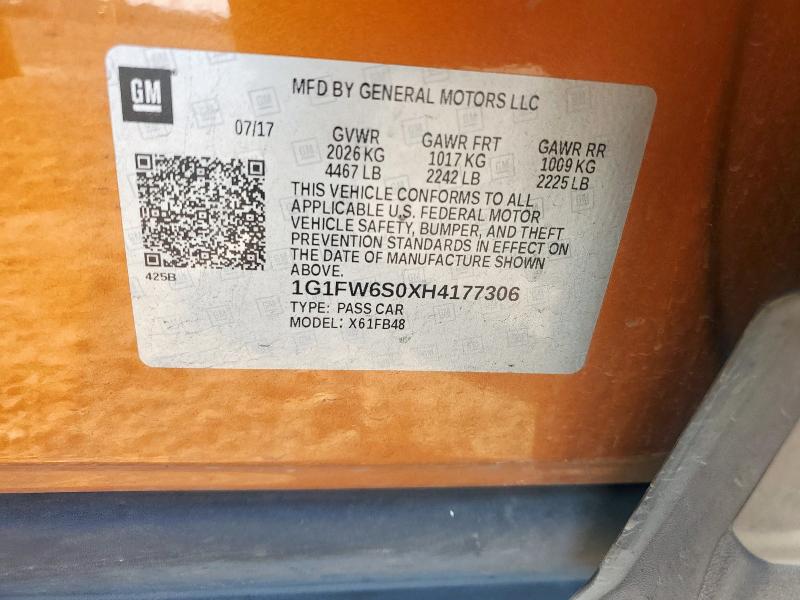 2017 CHEVROLET BOLT EV LT #3291596925