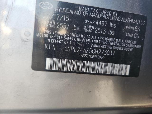 2016 HYUNDAI SONATA SE #3296272490